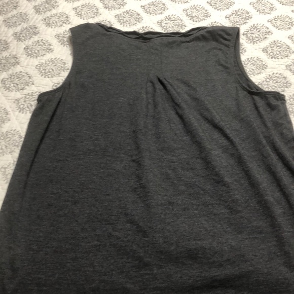 Aventura Dark Gray Tank Top Large - Picture 2 of 7